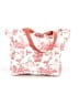 Assorted Brands 100% Cotton Floral White Tote One size - photo 1