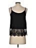 Soprano 100% Polyester Black Sleeveless Blouse Size XS - photo 2