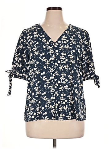 CeCe Short Sleeve Blouse (view 1)