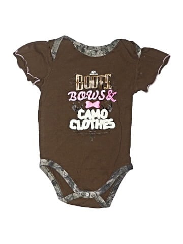 Mossy Oak Short Sleeve Onesie (view 1)