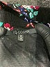 19 Cooper 100% Rayon Floral Black Short Sleeve Blouse Size M - photo 7