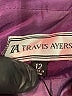 Travis Ayers 100% Polyester Purple Blazer Size 12 - photo 6