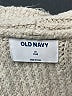 Old Navy Silver White Cardigan Size 1X - photo 7
