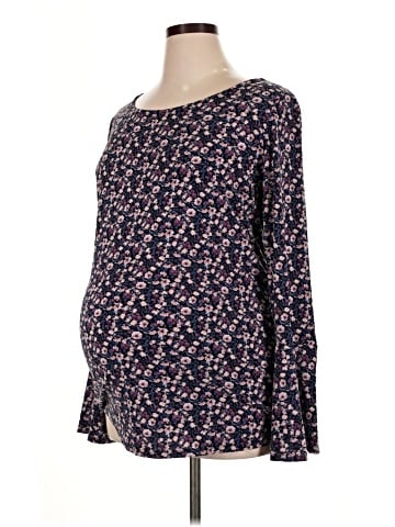 Motherhood Long Sleeve Blouse (view 1)