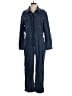 Free Assembly 100% Cotton Blue Jumpsuit Size M - photo 1