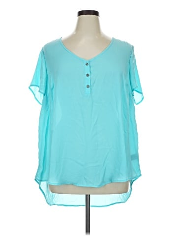 Torrid Short Sleeve Blouse (view 1)