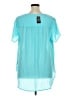 Torrid 100% Polyester Teal Short Sleeve Blouse Size 1X Plus (1) - photo 2