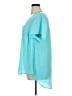 Torrid 100% Polyester Teal Short Sleeve Blouse Size 1X Plus (1) - photo 5