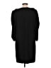 CeCe 100% Polyester Solid Black Casual Dress Size L - photo 2