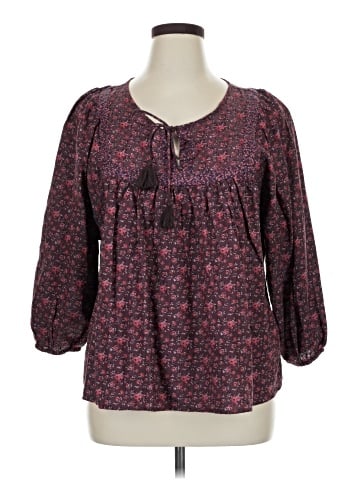 Lucky Brand 3/4 Sleeve Blouse (view 1)