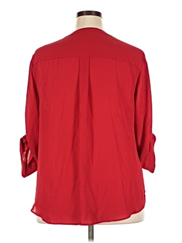 Torrid 3/4 Sleeve Blouse (view 2)