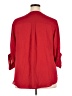 Torrid 100% Polyester Red 3/4 Sleeve Blouse Size 2X Plus (2) - photo 2