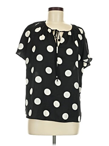Banana Republic Factory Store Short Sleeve Blouse (view 1)
