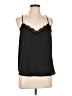 Skies Are Blue 100% Polyester Black Sleeveless Blouse Size L - photo 1