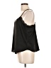 Skies Are Blue 100% Polyester Black Sleeveless Blouse Size L - photo 5