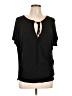 Bordeaux Black Short Sleeve Top Size L (estimated) - photo 1