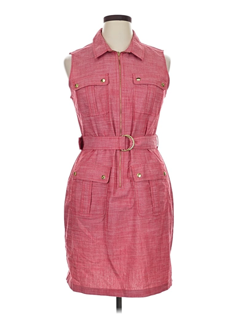 Pre-owned Sharagano Casual Dress In Pink