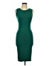 Assorted Brands Solid Green Cocktail Dress Size L - photo 1
