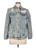 Boom Boom Jeans 100% Cotton Blue Denim Jacket Size L - photo 1