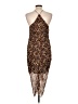 Isabel Marant 100% Polyester Animal Print Brown Cocktail Dress Size EU (FR) 42 / US 10 - photo 2