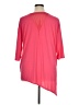 Terra & Sky Pink 3/4 Sleeve Top Size 0X - photo 2