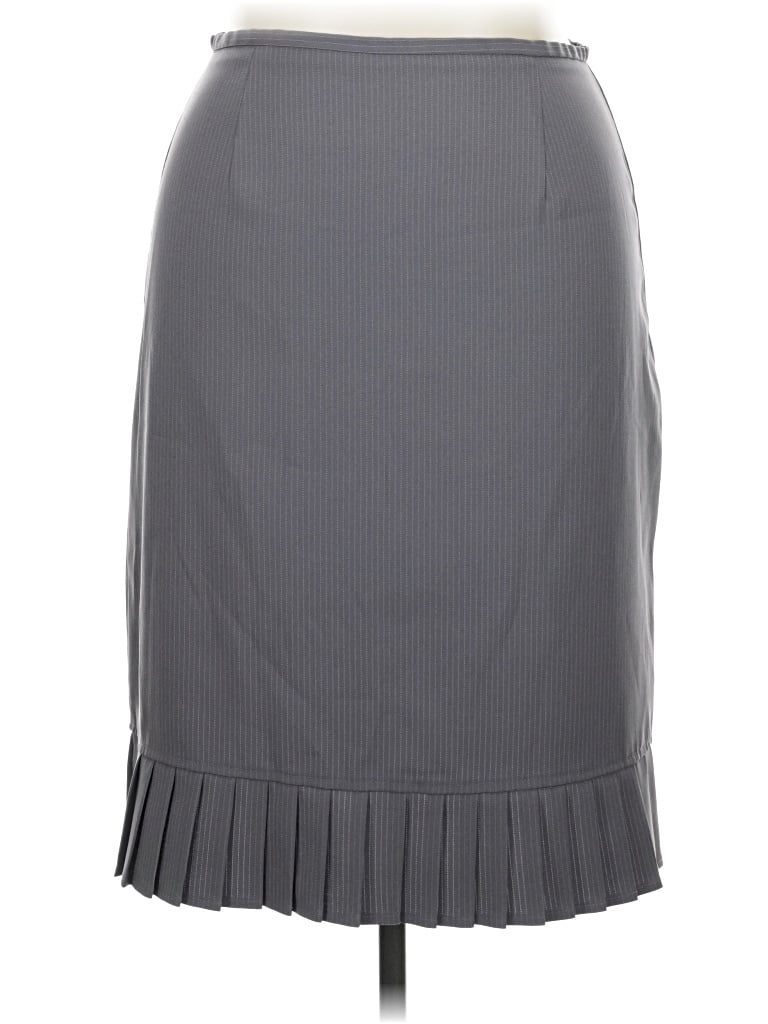 Pre-owned Assorted Brands Formal Skirt In Gray