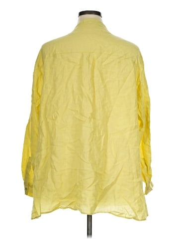 Eileen Fisher 3/4 Sleeve Button-Down Shirt (view 2)