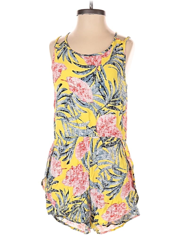 Pre-owned Leith Romper In Yellow