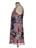 First Love Floral Purple Casual Dress Size L - photo 5
