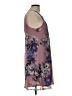First Love Floral Purple Casual Dress Size L - photo 4