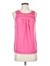 Elle Pink Sleeveless T-Shirt Size S - photo 1