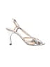 L.K. Bennett Metallic Silver Sandals Size EU 42 - photo 1