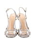 L.K. Bennett Metallic Silver Sandals Size EU 42 - photo 2