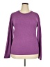 Just Love Purple Pullover Sweater Size 2X - photo 1