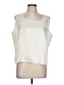 Danny & Nicole 100% Polyester Ivory Sleeveless Blouse Size 18 - photo 1