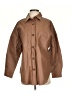 Blu Pepper 100% Polyester Brown Coat Size S - photo 1
