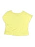 Justice Yellow Short Sleeve Top Size 14 - 16 - photo 2