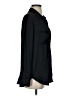 By Anthropologie 100% Polyester Solid Black Long Sleeve Blouse Size S - photo 4