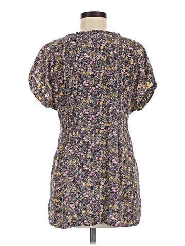 Lil Short Sleeve Silk Top (view 2)