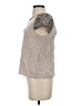 BCBGMAXAZRIA 100% Polyester Silver Short Sleeve Blouse Size XS - photo 5