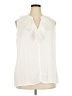 CAbi Ivory Sleeveless Blouse Size XXL - photo 1