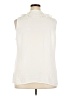 CAbi Ivory Sleeveless Blouse Size XXL - photo 2