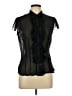 Chadwicks Black Short Sleeve Blouse Size 12 - photo 1