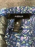 Aqua 100% Polyester Blue Sleeveless Blouse Size S - photo 7