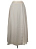 Ann Taylor 100% Polyester Solid Ivory Formal Skirt Size 6 - photo 1