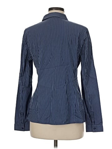 Lafayette 148 New York Long Sleeve Button-Down Shirt (view 2)