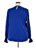 Unbranded 100% Polyester Blue Long Sleeve Blouse Size XXL - photo 2