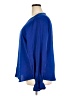 Unbranded 100% Polyester Blue Long Sleeve Blouse Size XXL - photo 5