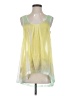 MNG Yellow Sleeveless Blouse Size XS - photo 1