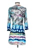Elysee 26 Blue Casual Dress Size S - photo 2